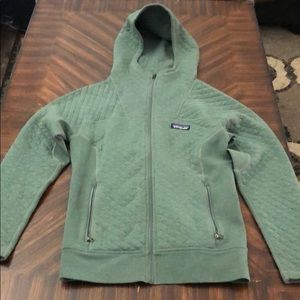 NWOT! Patagonia quilted full zip hoodie XS